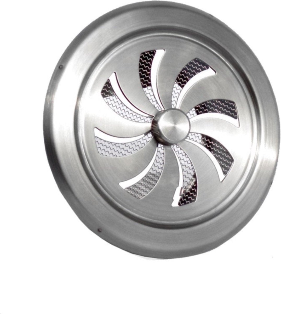 Lockable Grille Valve Round Ø100mm - Stainless Steel