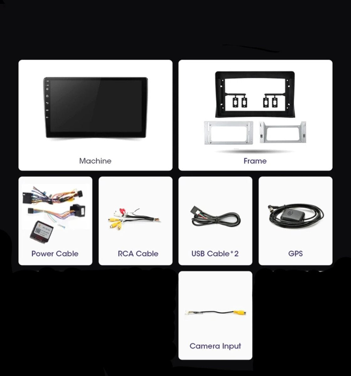 Vw Volkswagen T5 Transporter & Multivan | 2004 - 2014 | 2 GB & 32 GB | Carplay & Android Auto | Autoradio met navigatie | Radio scherm | 2004 2005 2006 2007 2008 2009 2010 2011 2012 2013 2014 | radio scherm California