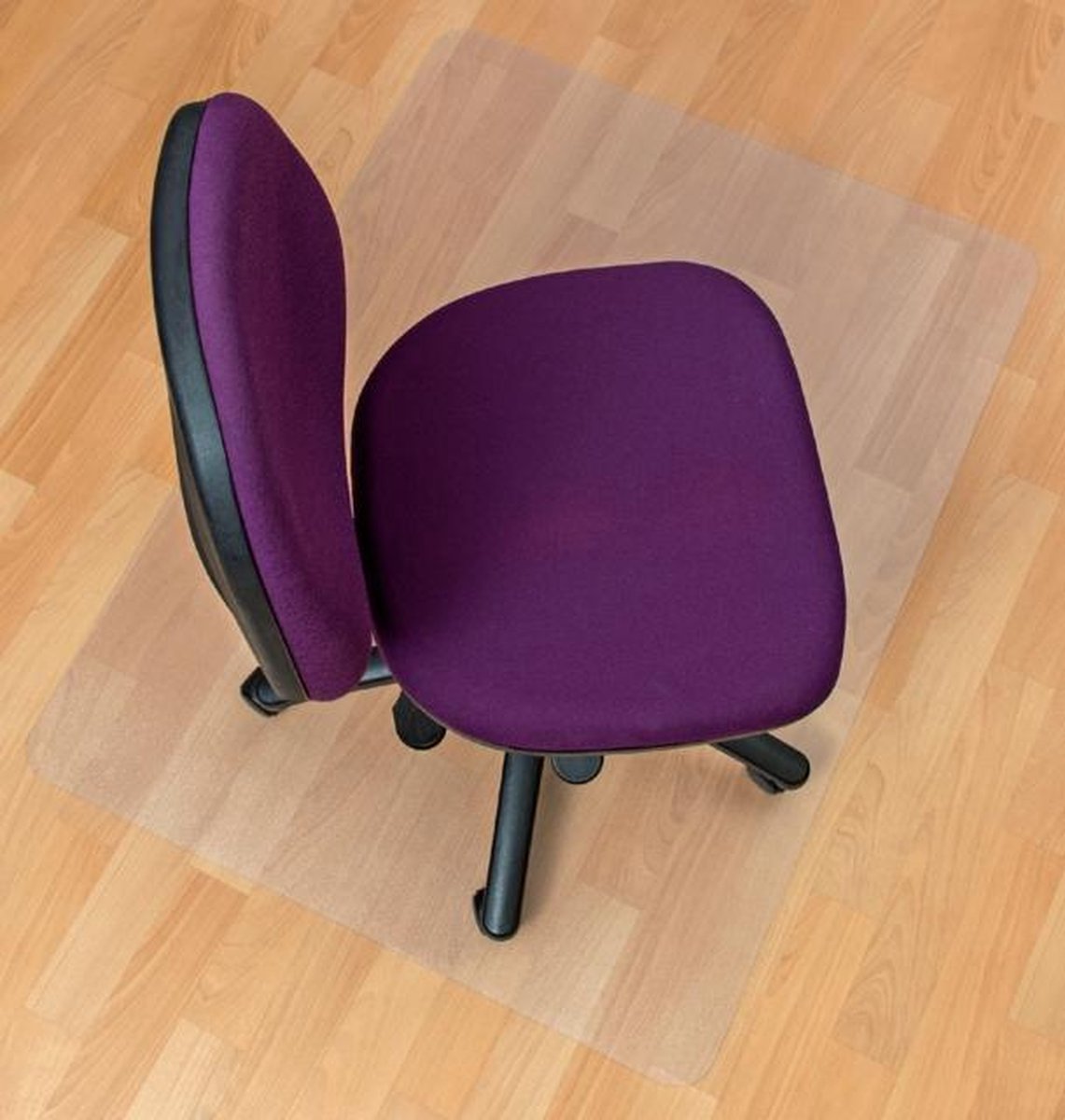 Floor protector - Desk chair mat PVC - For hard floors - 120x150cm