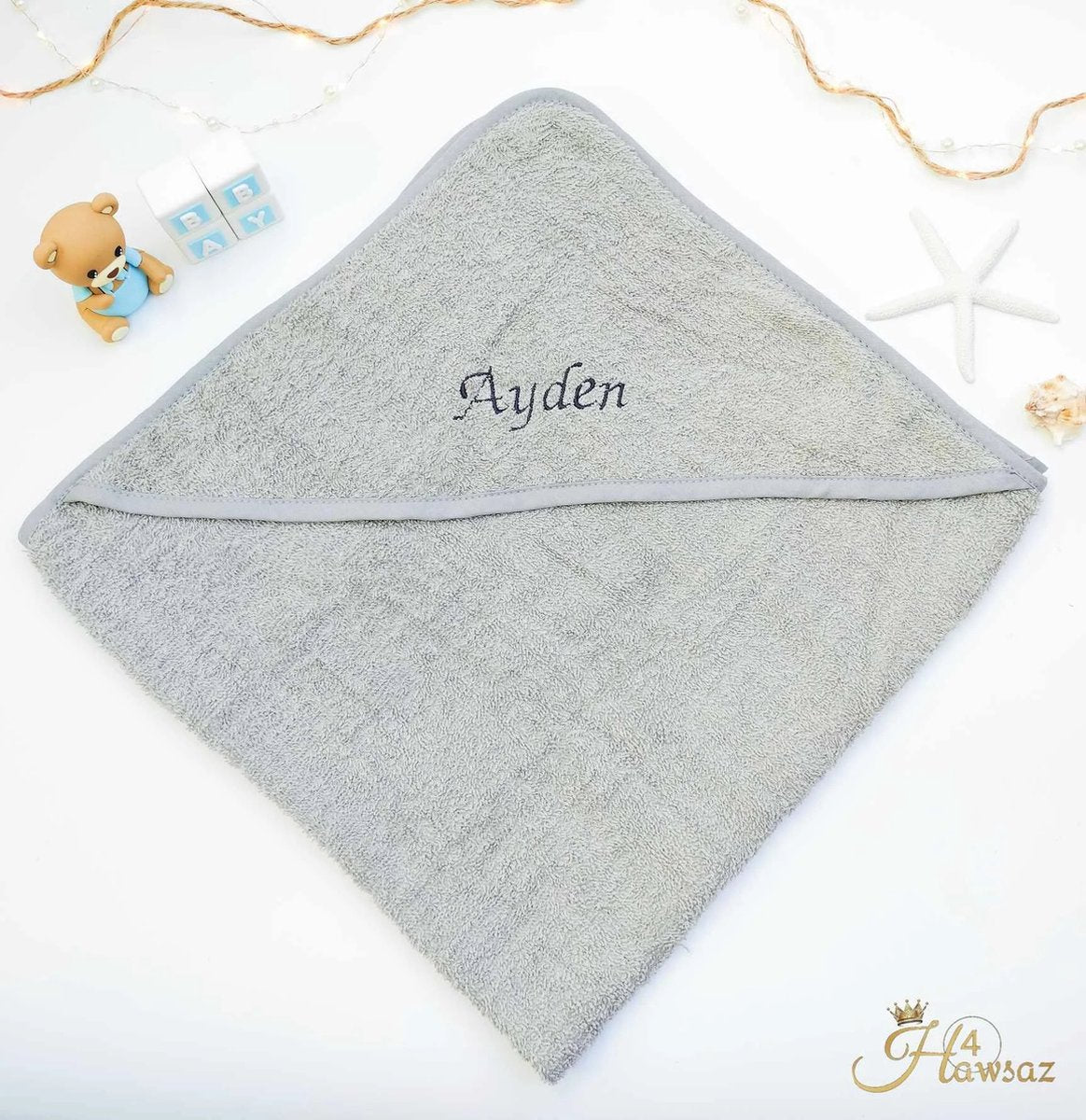 Kraamcadeau voor meisje en jongen 10 stuks - Hawsaz.nl Cadeau - Genderneutraal kraamcadeau - Geschenkset unisex - Babygeschenkset - Babyshower - Baby Knuffel - Gepersonaliseerde cadeaus - Badcape - Zwitsal Babyverzorging - Tweeling