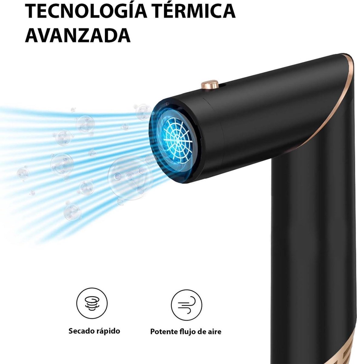 Föhnborstel 5-in-1 - Krultang - Föhnborstel - Multistyler - Haardroger - Hairwrap - Heteluchtborstel - Met Hittebestendige Handschoen - Zwarte Editie