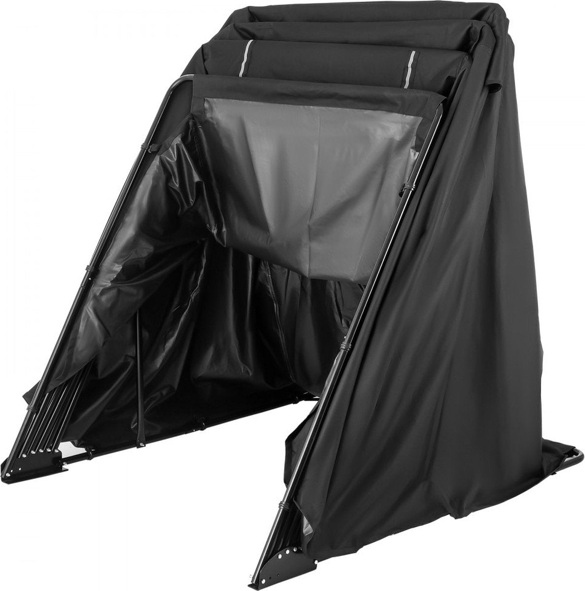Heavy Duty Motorstalling Tent Hoes Opslag Garage met TSA-Cijferslot en Draagtas