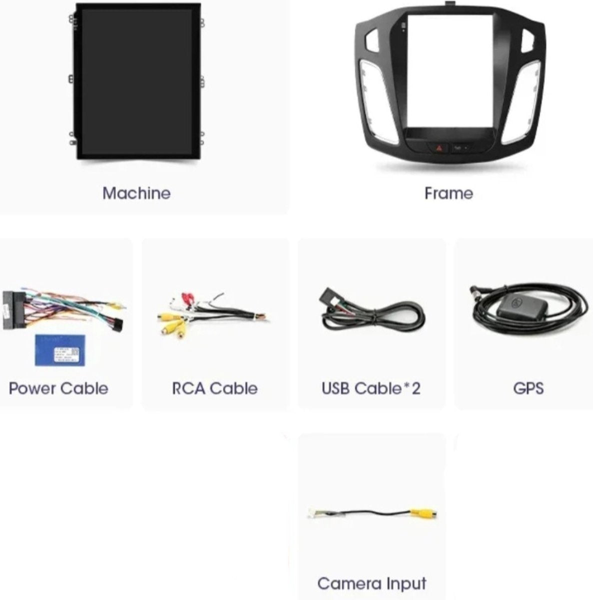 Ford Focus 3 2010 - 2019 | Carplay & Android auto | Autoradio met Navigatie | 1GB & 32GB | Radioscherm | 2010 2011 2012 2013 2014 2015 2016 2017 2018 2019