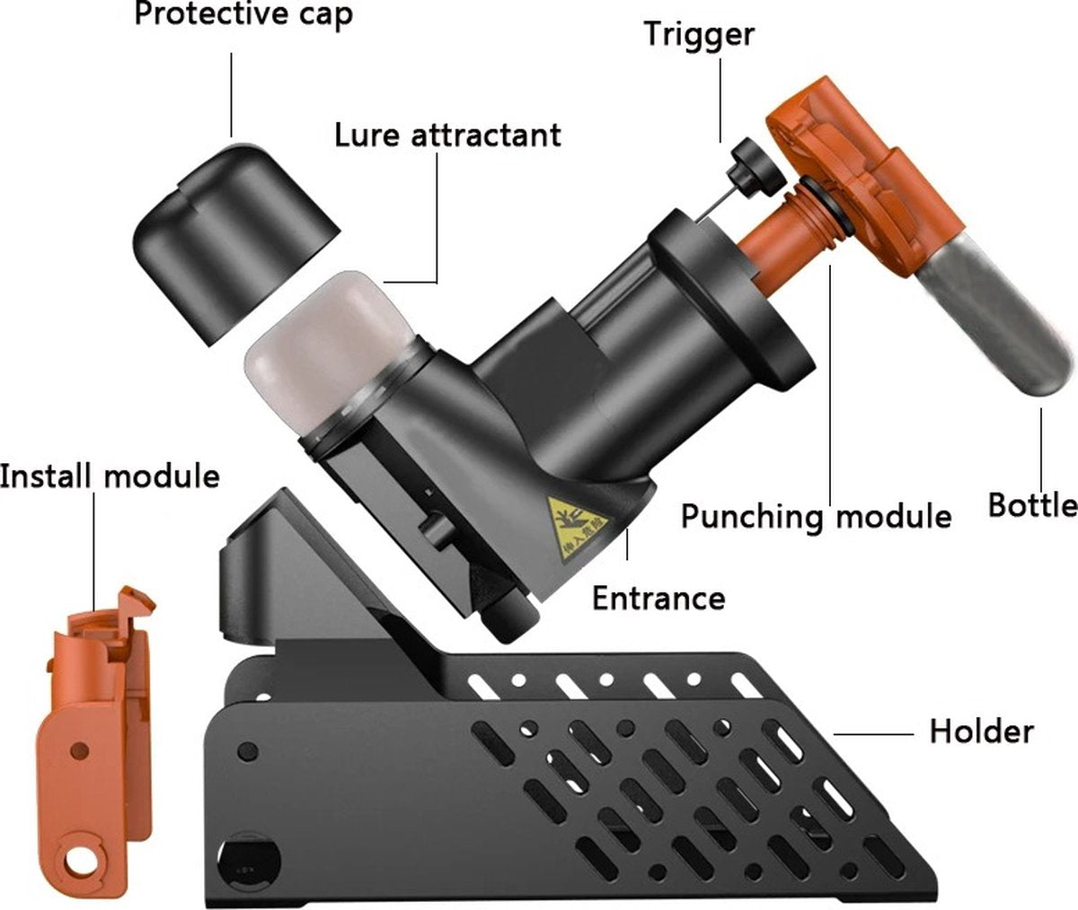 Newest Mouse Trap Portable Easy Mice Catching & Rat Mouse Trap Auto Reset Rodent Anti Mouse Control Machine