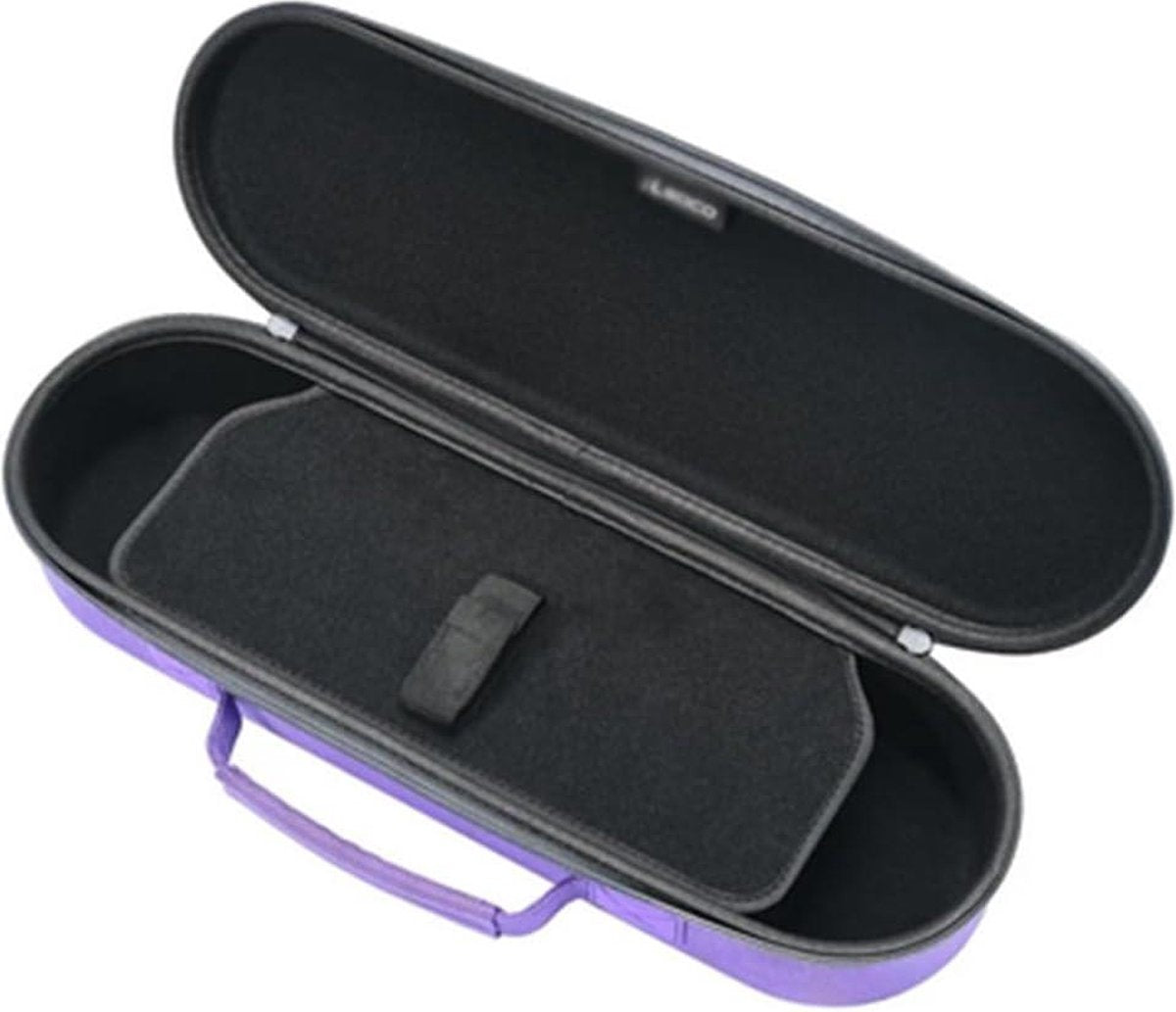 EVA Hard Shell draagtas voor Dyson Airstrait HT01 stijltang - reistas met opbergtas (paars)