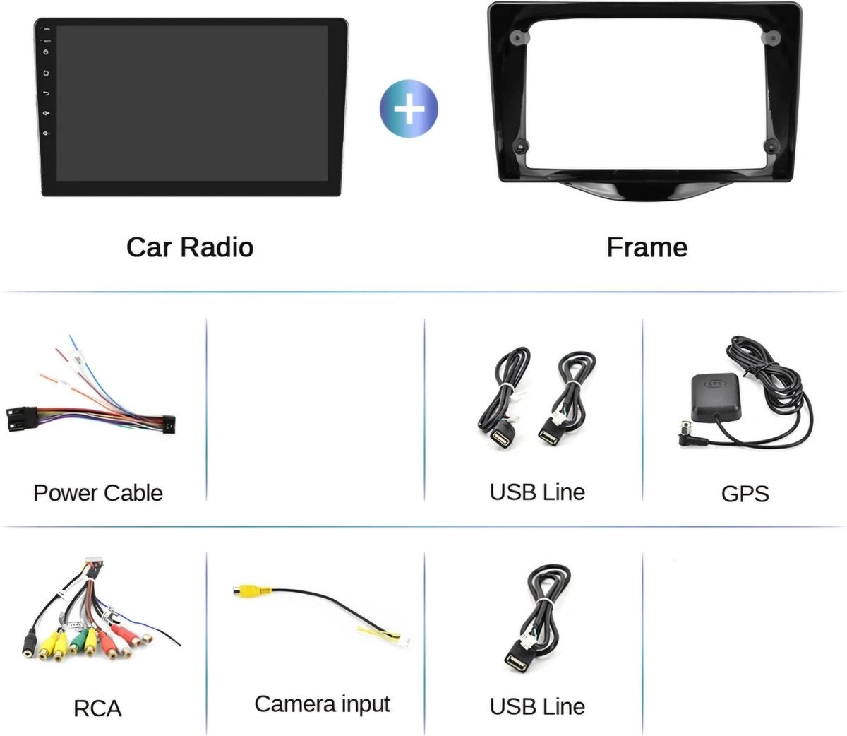 Toyota Aygo / Peugeot 108 & Citroen C1 | 2014 - 2022 | Carplay & Android auto | 2GB & 32GB | Autoradio met navigatie | Radioscherm | 2014 2015 2016 2017 2018 2019 2020 2021 2022 | b40