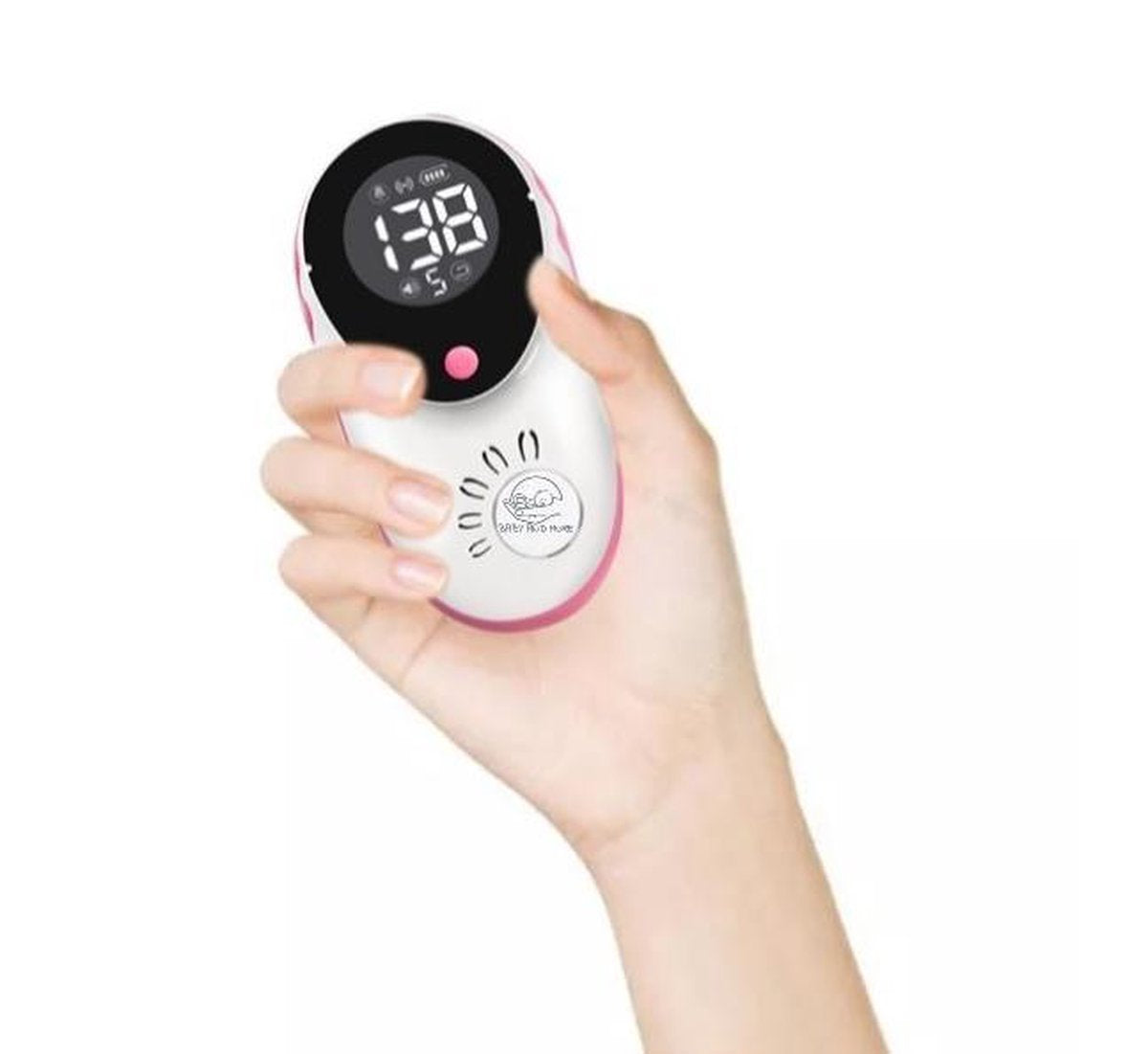 Doppler - Baby Heart Monitor - Including Doppler Gel - With LCD Colour Screen