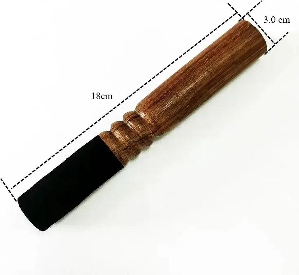 Klankschaal - Tibetaanse klankschaal - Koperen klankschaal - Klankschaal met klopper - Boeddha klankschaal - Handgemaakt - 150 mm