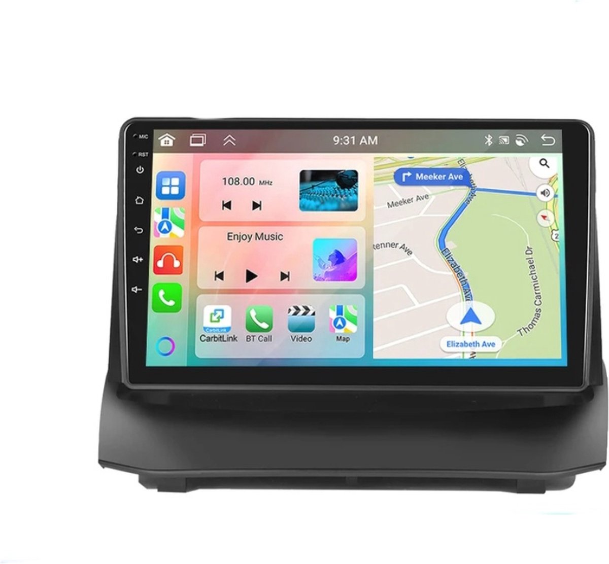 Ford Fiesta 2009 - 2011 | Carplay & Android Auto | 2GB & 32GB | Autoradio met navigatie | Radioscherm | 2009 2010 2011