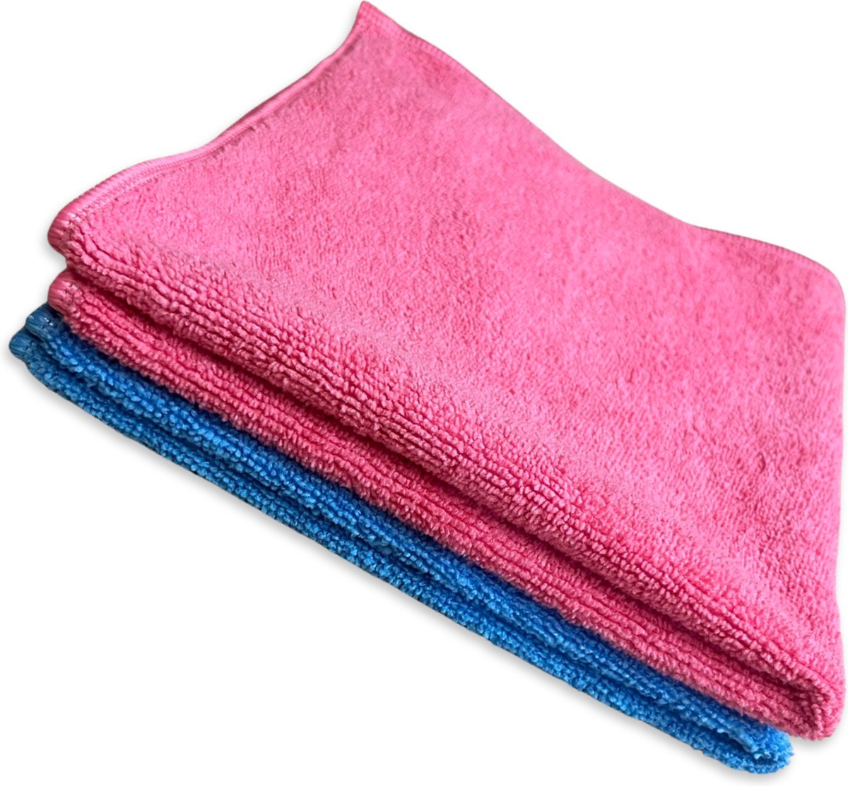 100 stuks Professionele microvezeldoekjes blauw. 40x40cm.