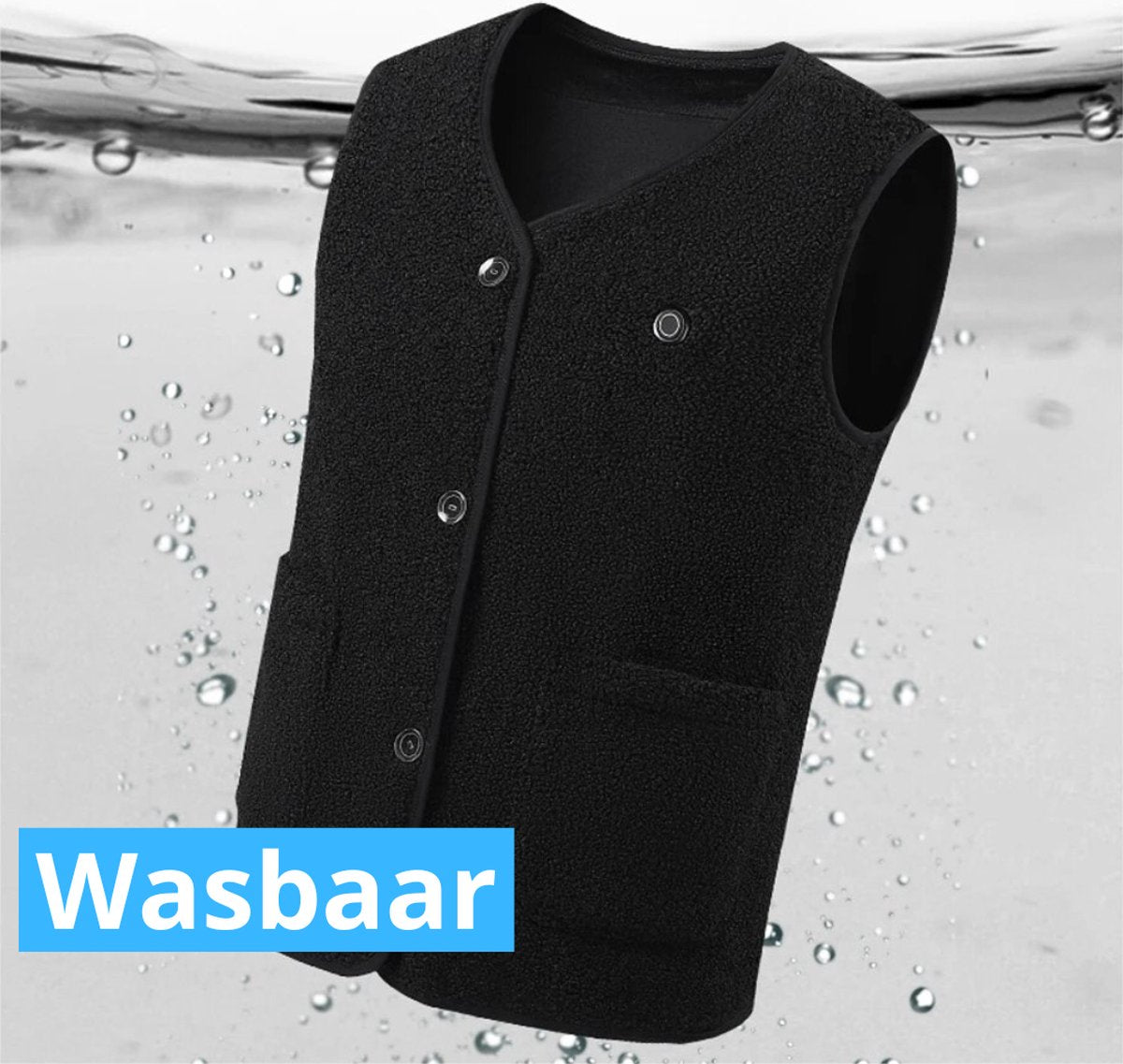 Xerolax Verwarmde Bodywarmer - Heated Vest - Elektrische Bodywarmer - Jas - Oplaadbaar - Unisex - Maat L - 3 Standen