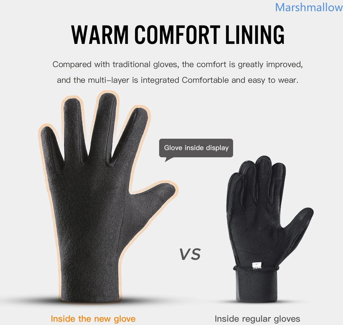 Mercadome® Heated Gloves - Elektrische handschoenen - Handschoenen met verwarming - Oplaadbaar - Waterdicht - Zwart