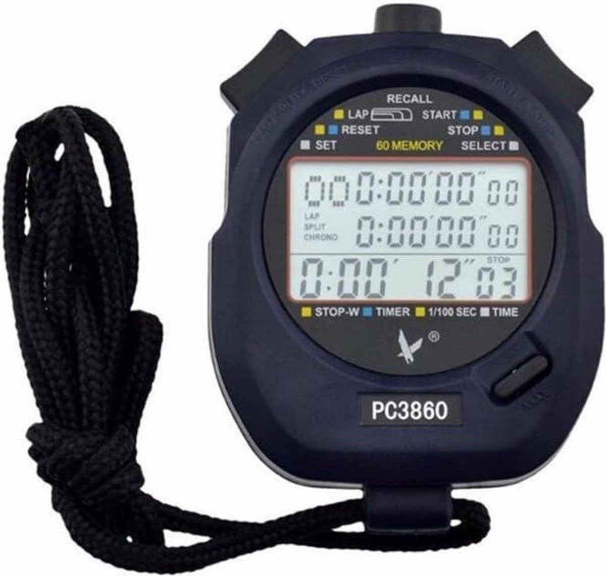 Men's Stopwatch - Professional Sports Chronograph with Digital Display