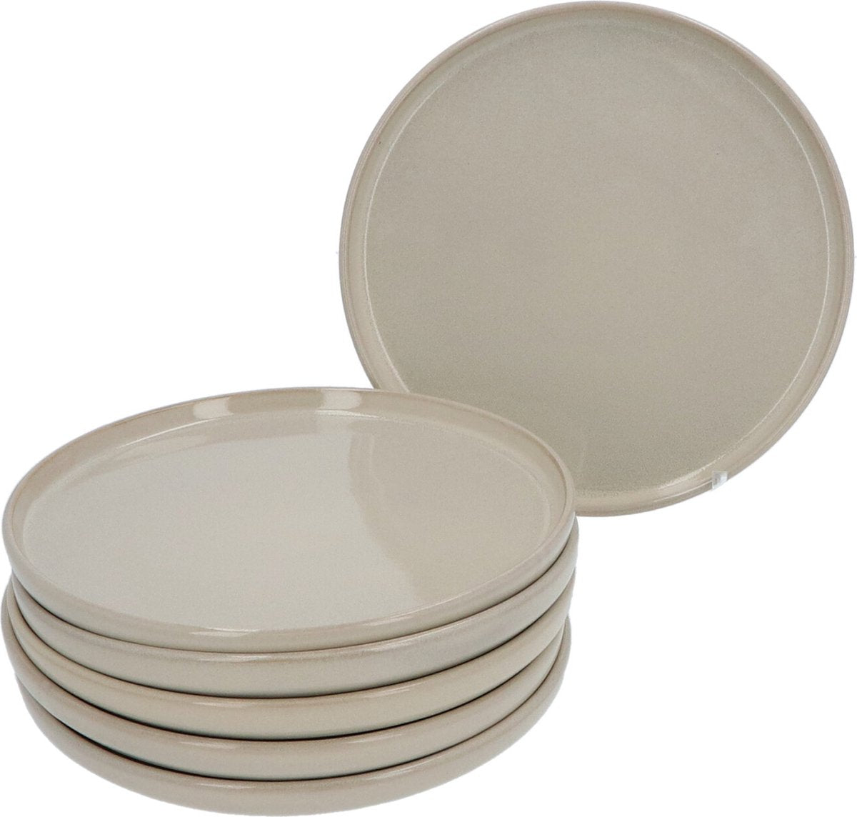 6-persoons 18-delig servies Terre Beige Geglazuurd Keramiek