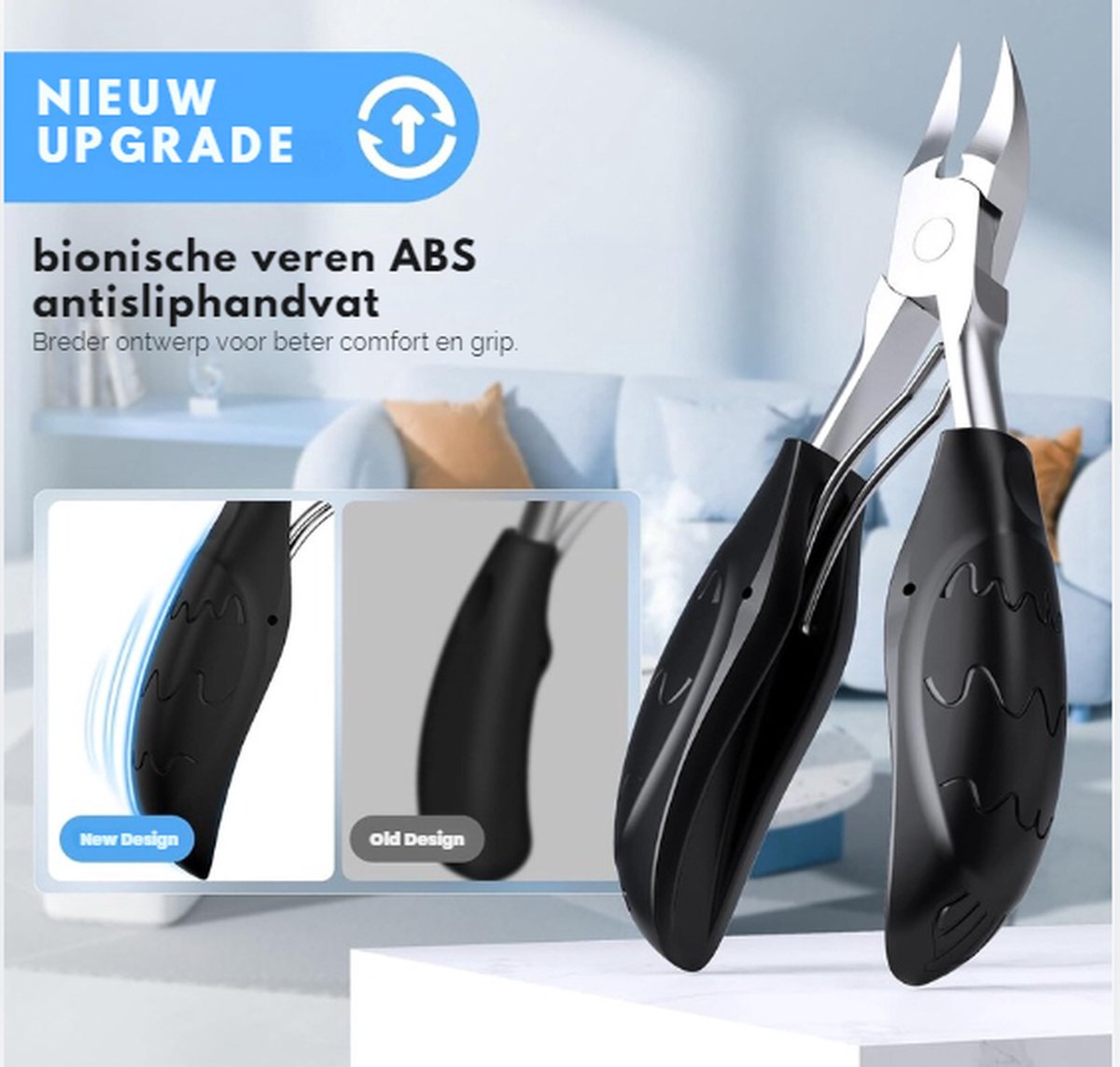 Manicure Set - Nagelknipper - Nagelschaar - Nagelset - Kalknagel - Ingegroeide Teennagel - Vijl - Nageltang