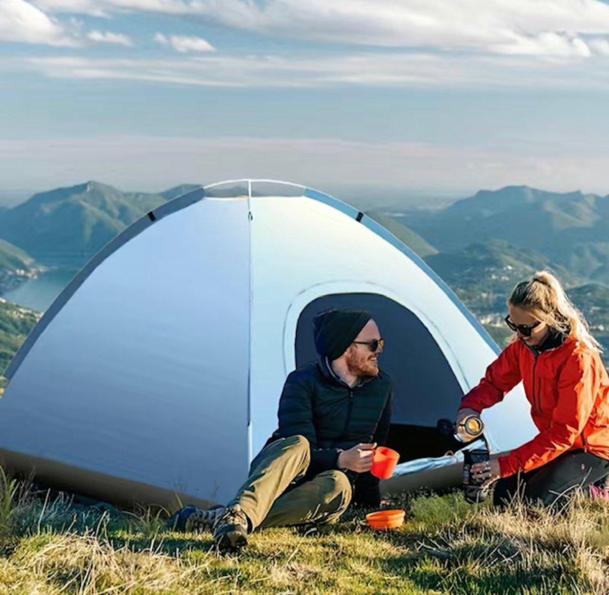 Pop-up tent for 1 person, beach tent, quick to set up, waterproof, lightweight, camping, breathable, for camping, climbing, fishing, survival, festivals