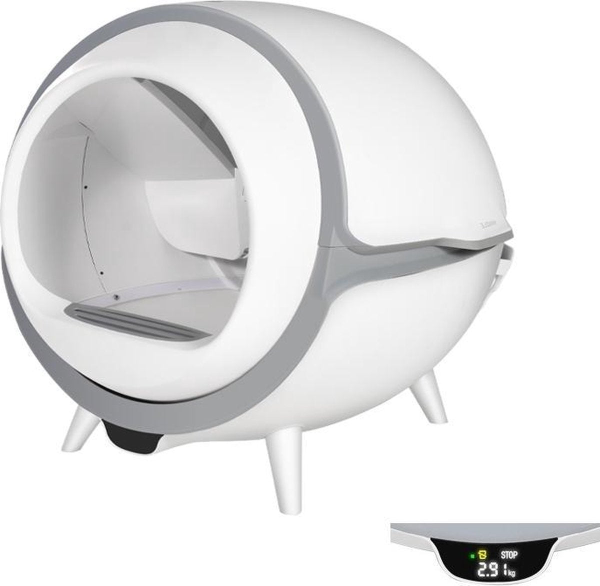 Premium cat litter box - automatic - self-cleaning - electric cat litter box - Design cat litter box