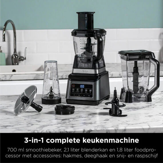 Foodi 3-in-1 keukenmachine en blender