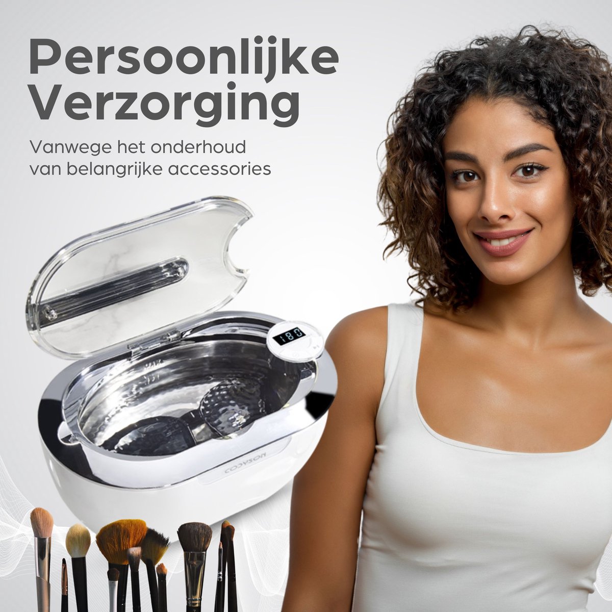 Ultrasone Reiniger 700 ml - Kunstgebittenreiniger - Mondbeugelreiniger - Ultrasonic Cleaner - ultrasone reiniger - sieraden - brillen