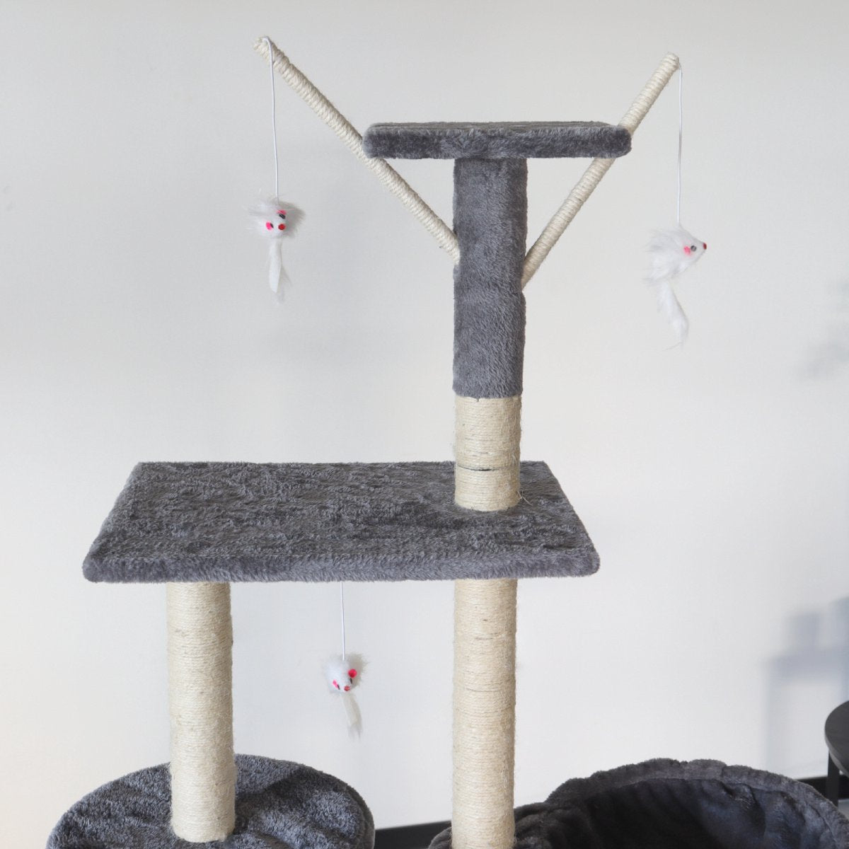 Saar - Krabpaal - Grijs - 50 x 35 x 138 cm