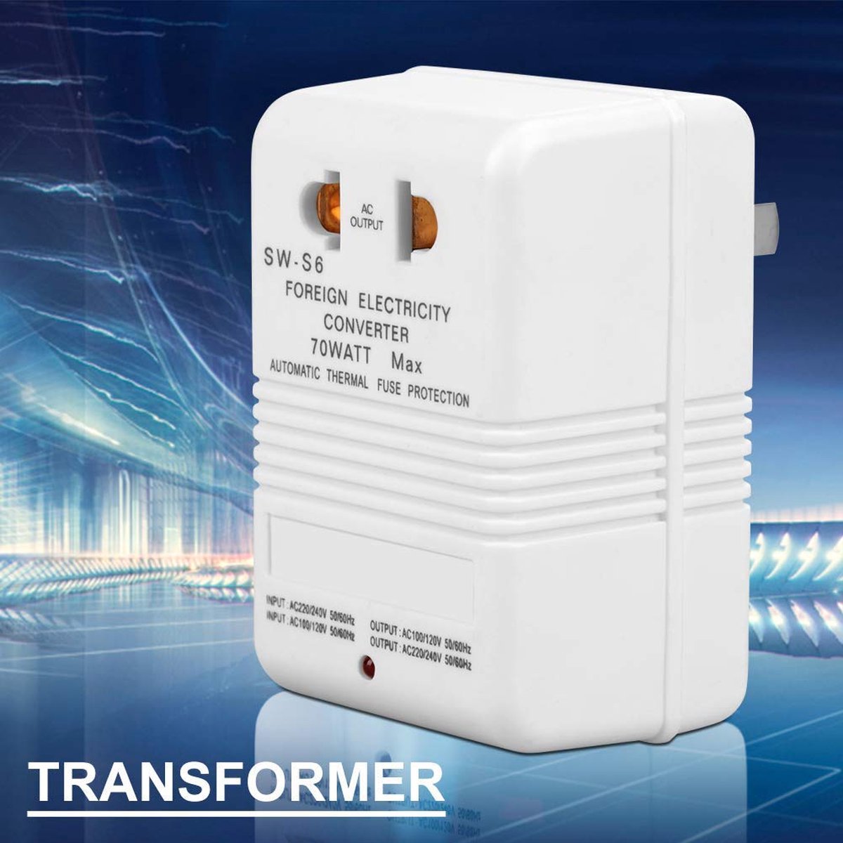 Elysium - Voltage Converter - Converter 110V To 220V - Voltage Converter 110 230 Volt - 30W