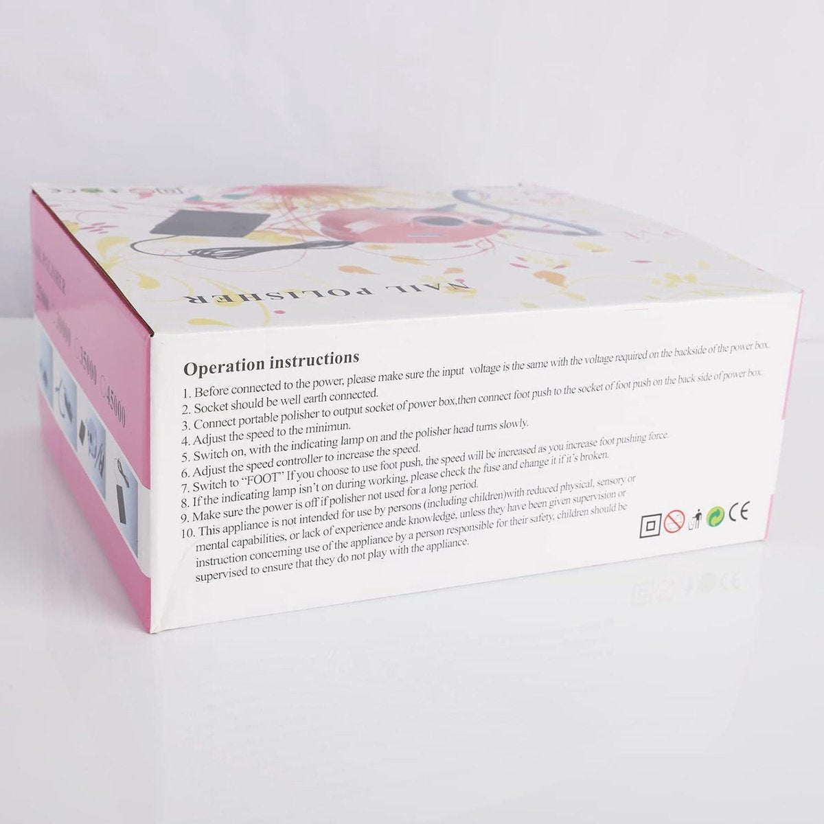 AISEELY Elektrische Nagelfrees - Nagelvijl Manicureset - Nagelboor Kit - 30.000 tpm - Instelbare Snelheid - Veilig voor Beginners en Professionals - Goud