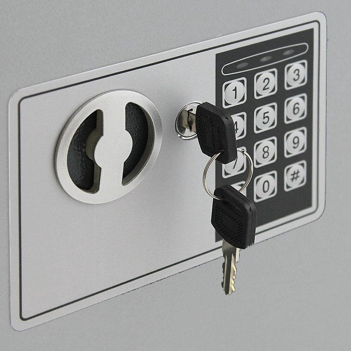 Electronic Key Safe - 48 Key Hooks - Light Grey