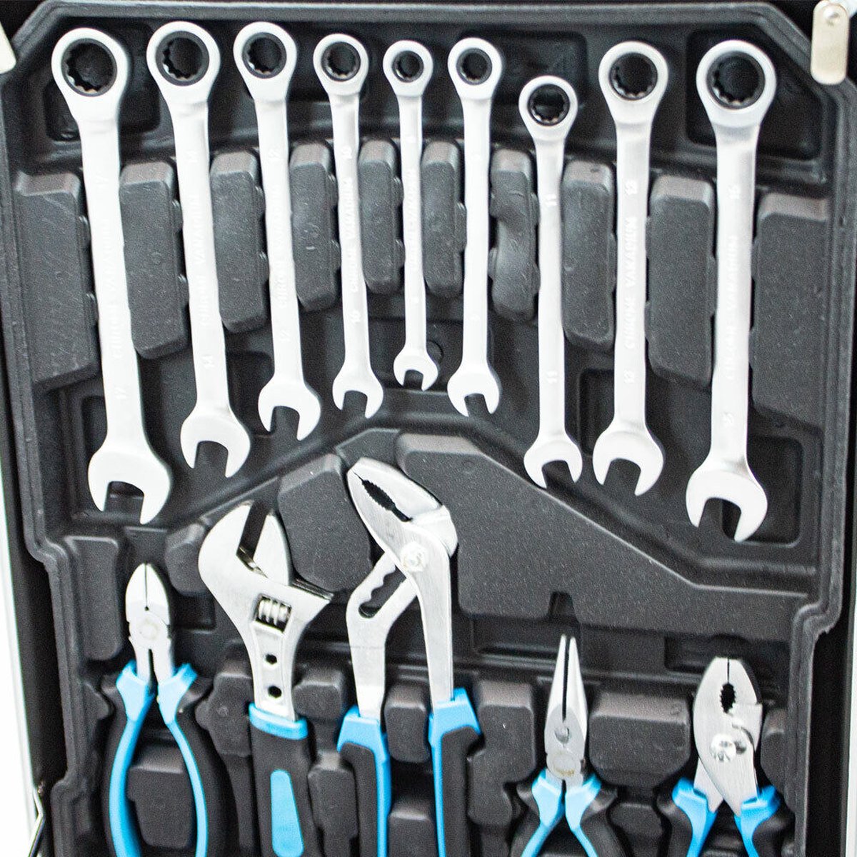 Tool box / trolley - 1200-piece - Incl. case