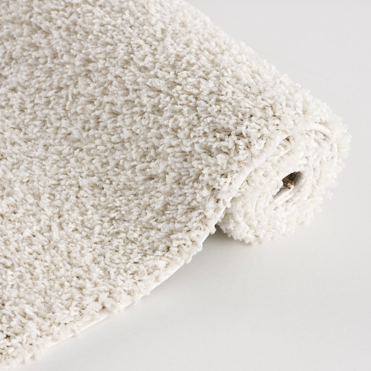 Loca Shaggy Vloerkleed Crème - 120x170 CM - Hoogpolig Vloerkleed - Tapijt Woonkamer, Slaapkamer