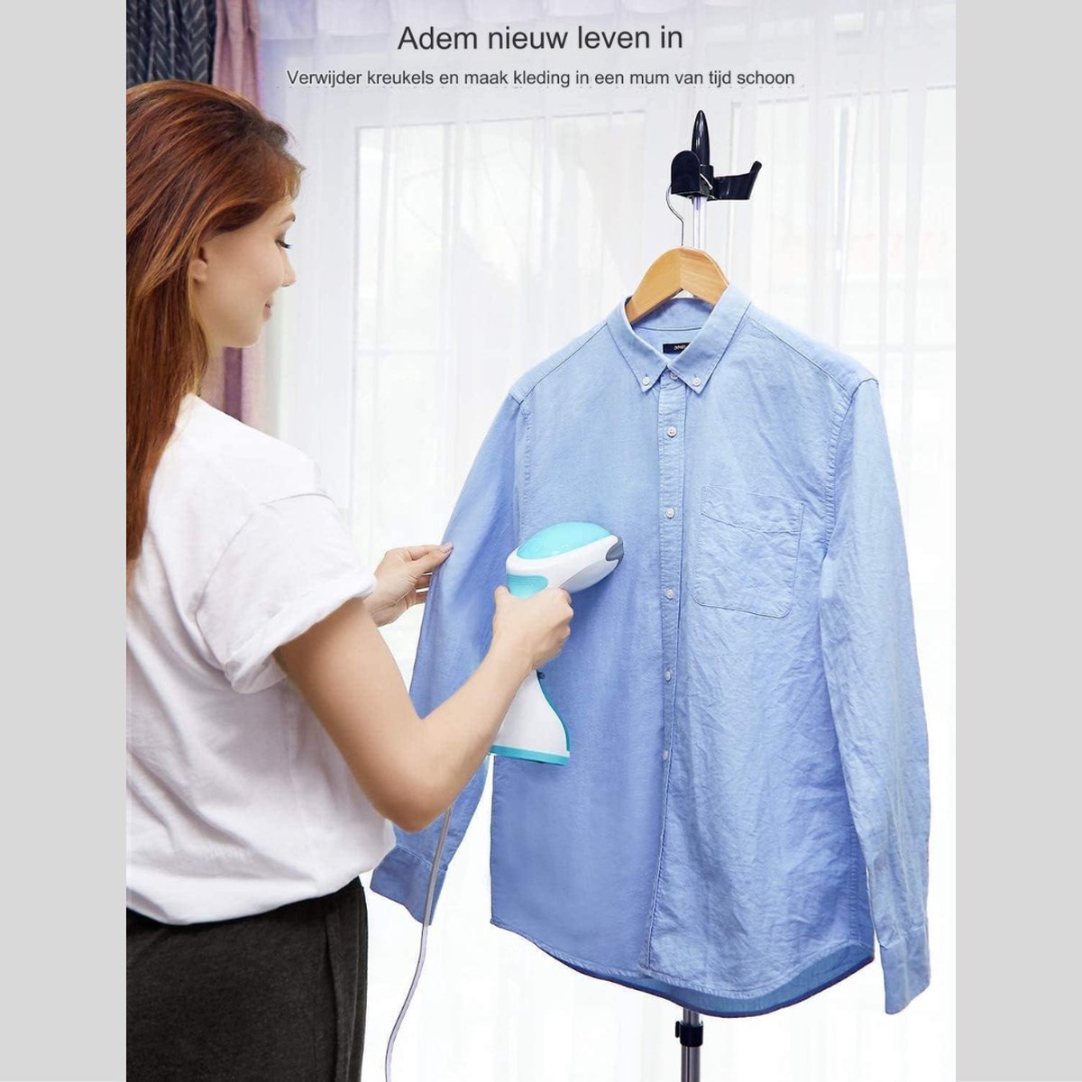 Kledingstomer - Kledingstoomapparaat - Kledingstomer - Blauw