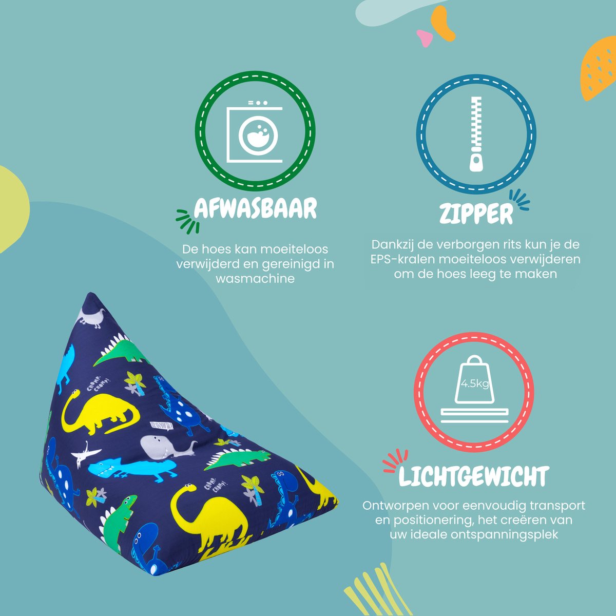 Bean bag for children - children's bean bag - bean bag for children - indoor bean bag for children - children's room bean bag - playroom toddler bean bag - bean bag chair