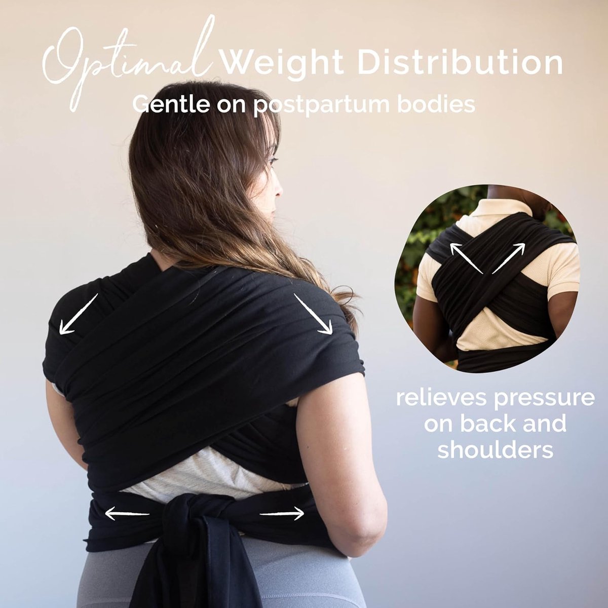 Boba Baby Draagdoek - Comfortabel en Praktisch voor Pasgeborenen en Peuters tot 16 kg