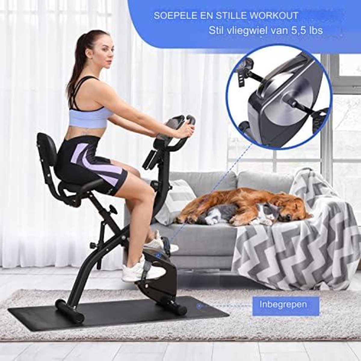 Hometrainer voor ouderen - Hometrainer fiets - Hometrainer fitness