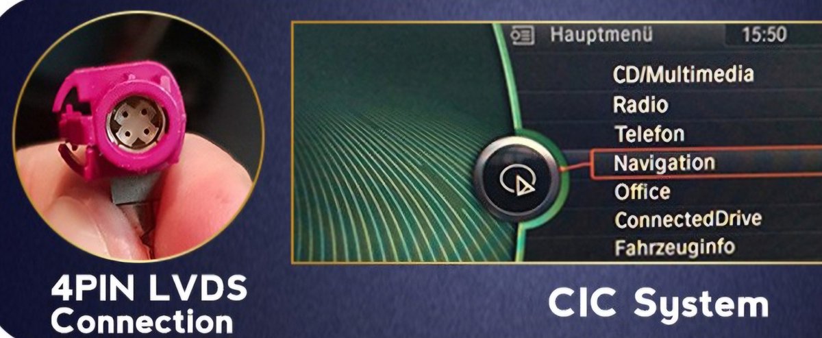BMW CIC SYSTEEM | 5 Serie E60 E61 E63 E64 / 3 Serie E90 E91 E92 E93 | 2008 - 2012 | Carplay & Android auto | 2GB & 32GB | Autoradio met navigatie | 2003 2004 2005 2006 2007 2008 2009 2010 2011 2012