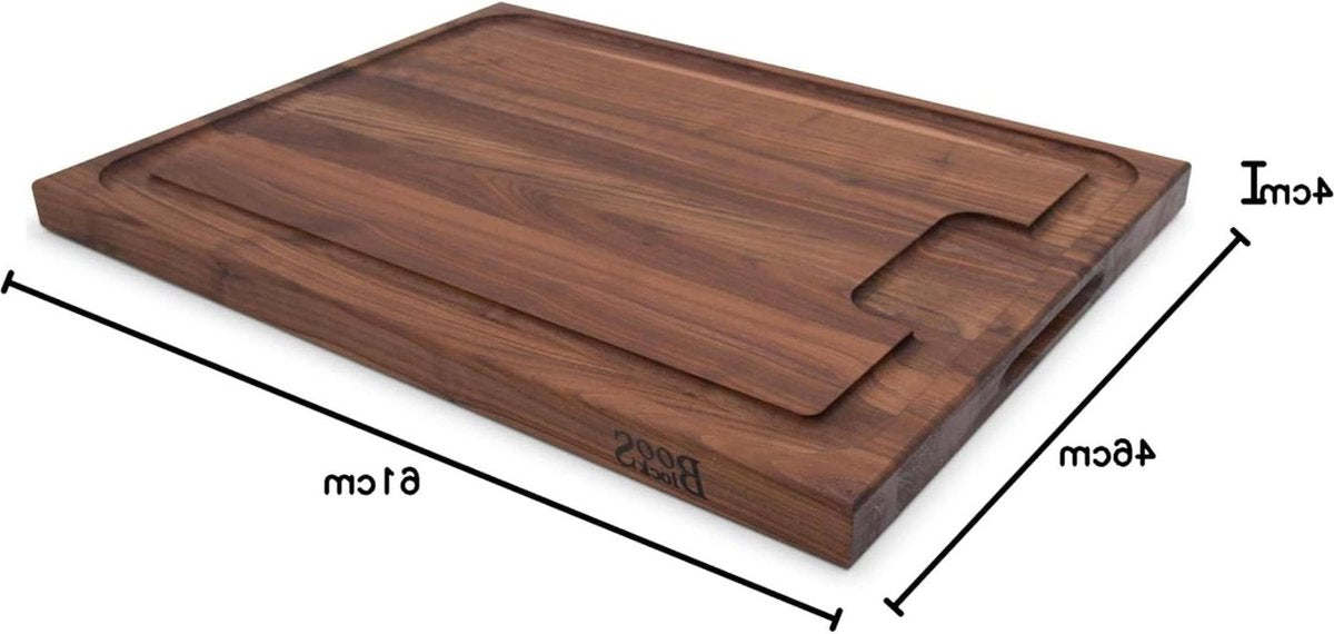 Walnoot Snijplank - 4 cm dik - Hoge Kwaliteit hakblok
