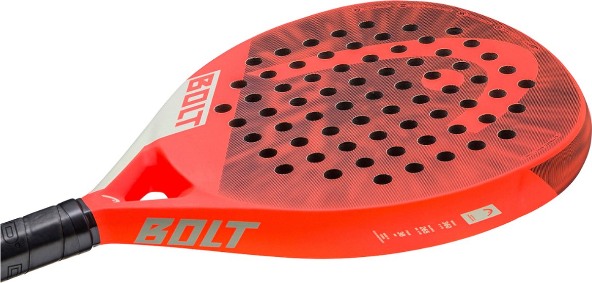 Padel racket - Head Bolt 2023 - Rood & Zwart - Padelrackets Head - Heren & Dames
