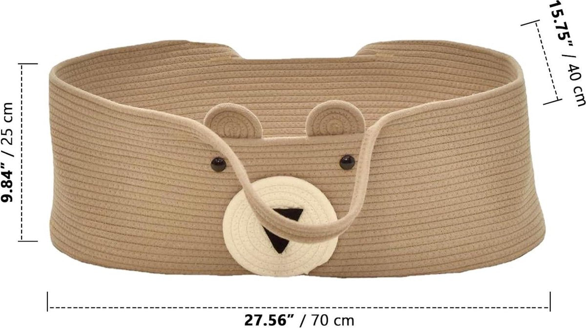 Babymand Mozes Mand Draagbare Handmand Katoenen Touw Wieg Slaapzak Buitenreizen - Baby Beddenset - Co-slaper