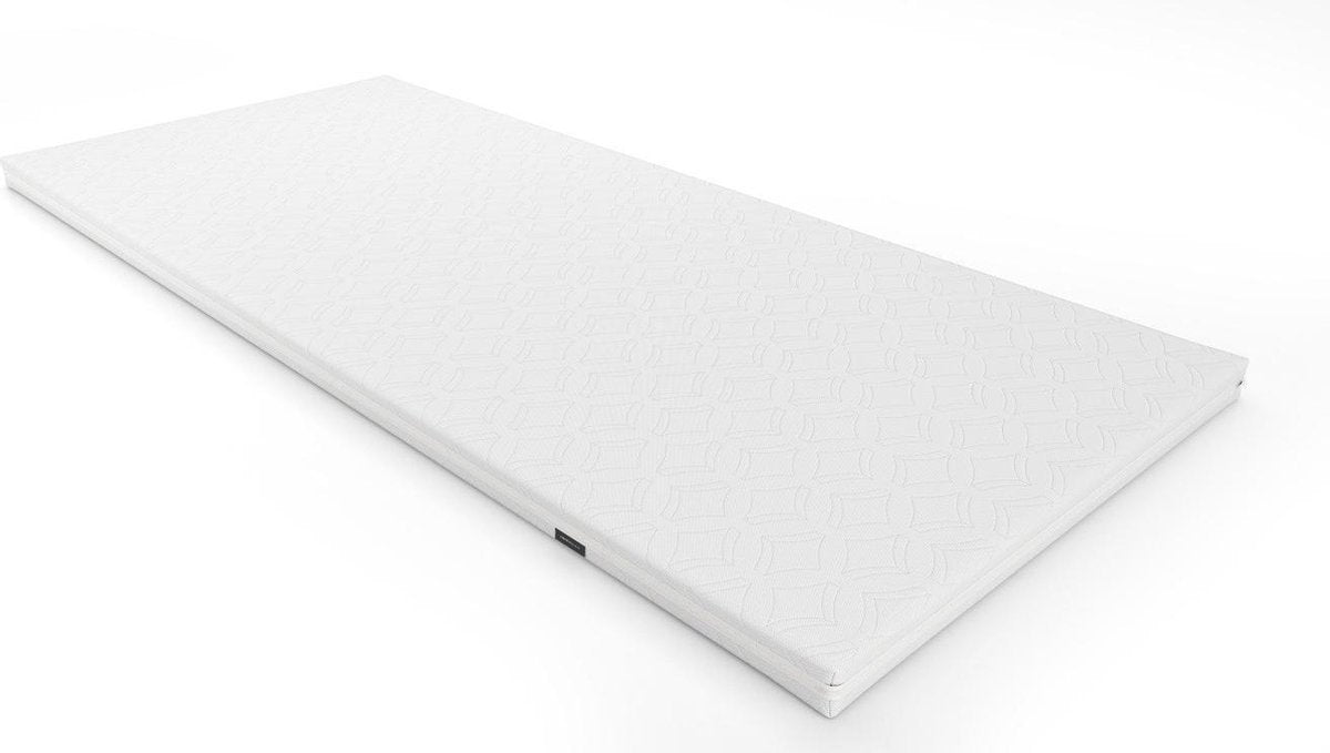 Koudschuim Topper 160x210 – Wasbare Tijk – Duurzaam Koudschuim Topmatras – Matras Topper Met Wasbare Tijk – ColdFoam Classic