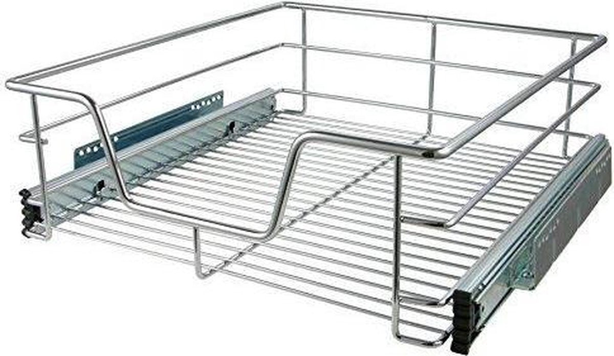 Basis Keukenkast Schuiflade - 60 cm - RVS