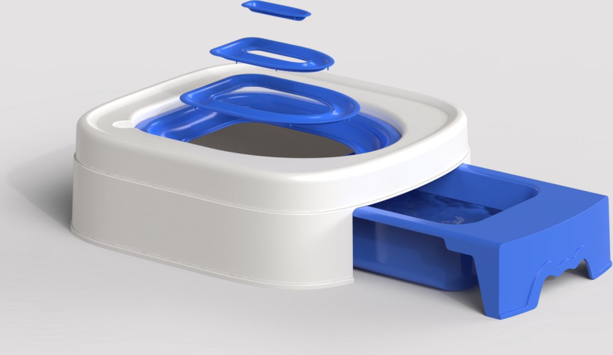 Newest Cat Toilet Toilet Trainer, Reusable Litter Box Without Litter, Training Education Cat Urinating Peeing Toilet Tool