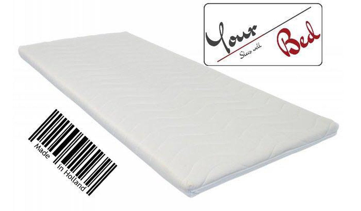 Topmatras - Topper NASA-VISCO-Traagschuim- 7CM - 120x200cm