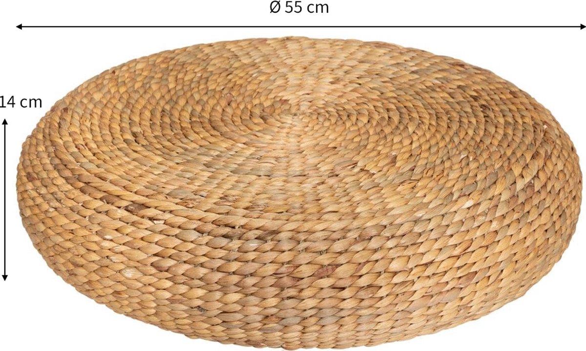 Braided Pouf Ø 55 cm Minot