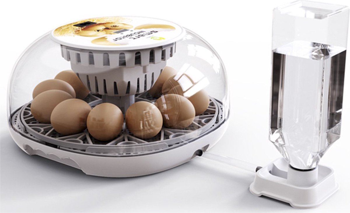 Smart incubator 12 eggs – All-in-One – fully automatic incubation process with Dutch manual
