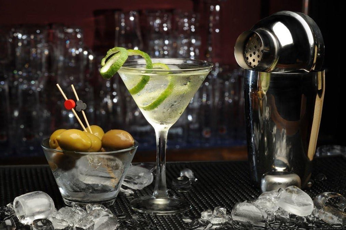 13 Delige RVS Cocktail Shaker Set - Bartender Kit Met Receptenboek - Martini Gin-Tonic Mojito Longdrinks - Premium Bar Accessoires voor Feest Verjaardag - Cadeau Man Vrouw cocktail shaker rose gold