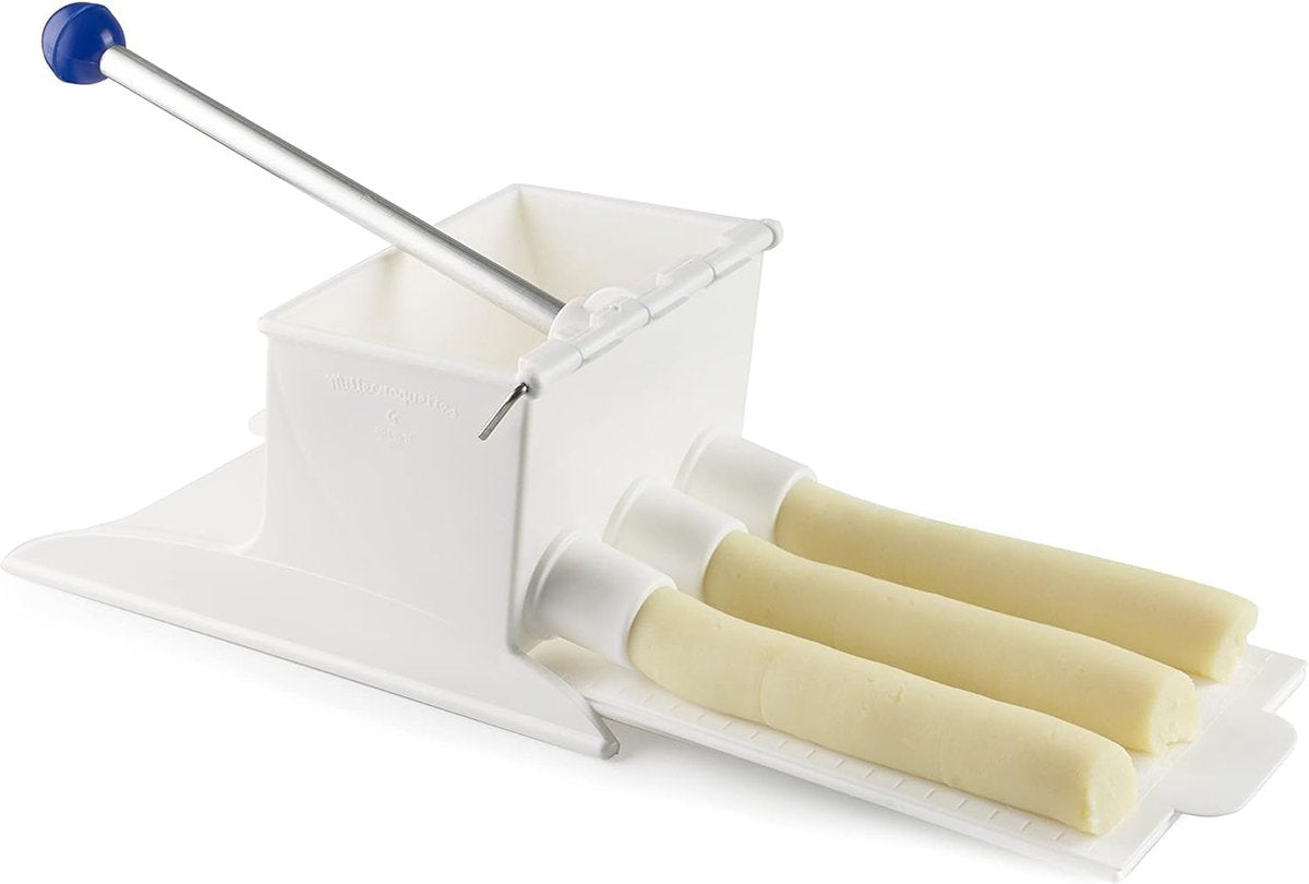 Croquette maker - Small croquettes - White/Red - Plastic
