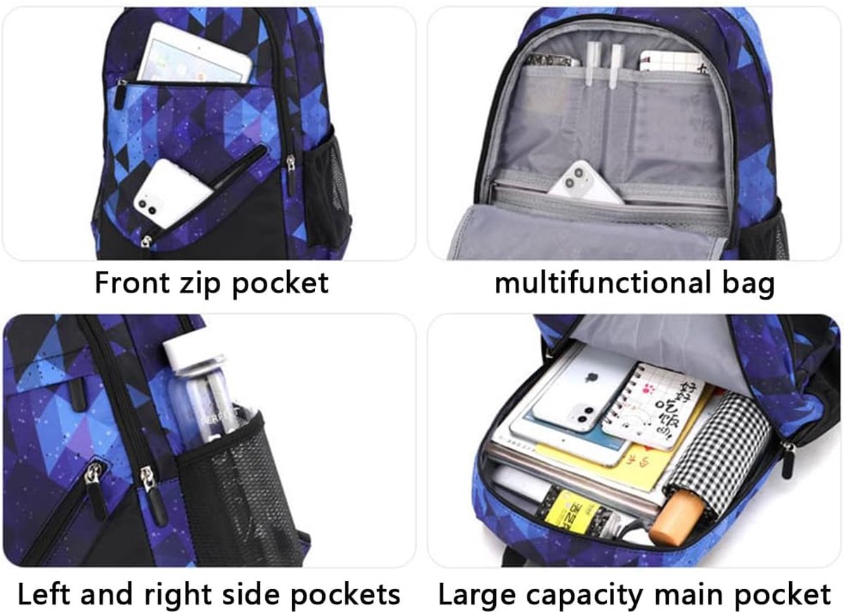 Multifunctional: Backpack with wheels, 3-in-1