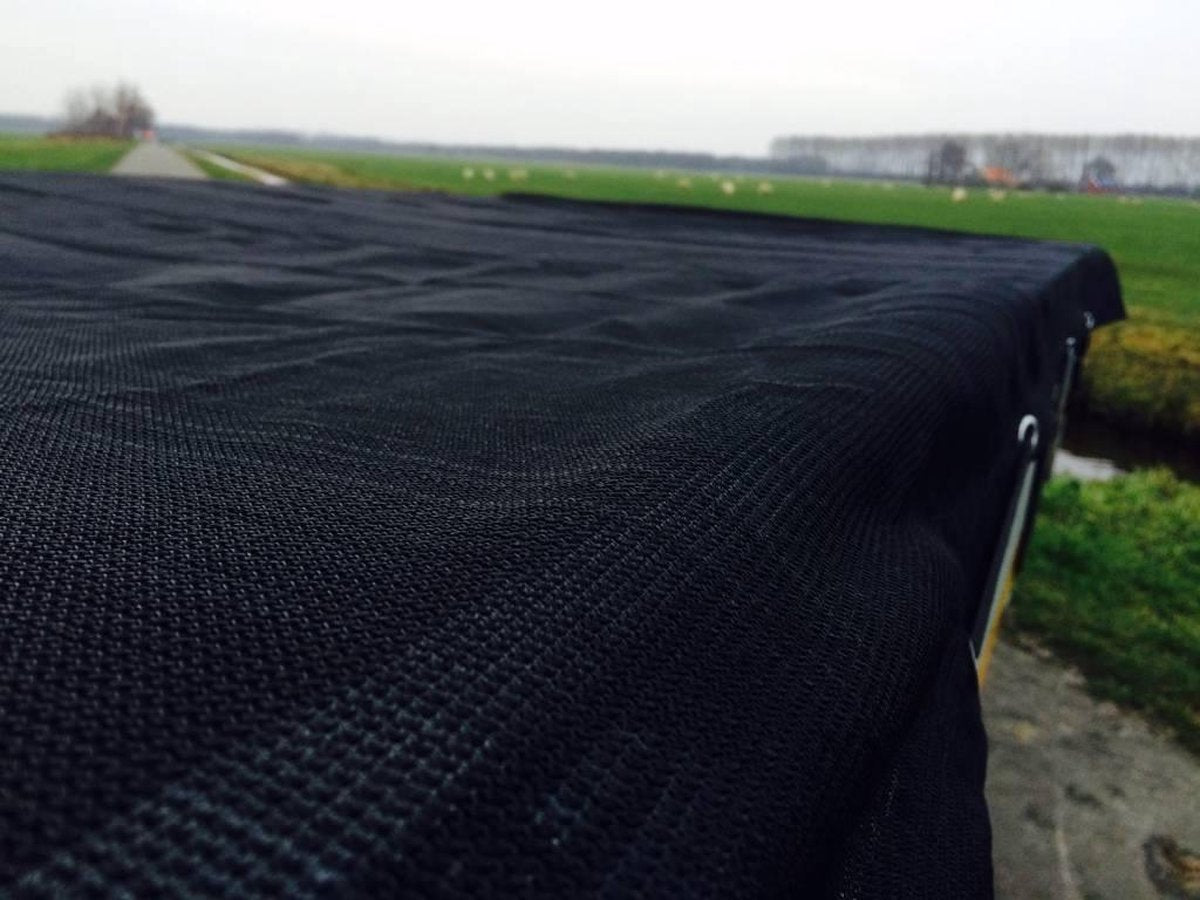 Premium mesh net - 410x210 cm - including elastic all around - UV resistant - net for trailer