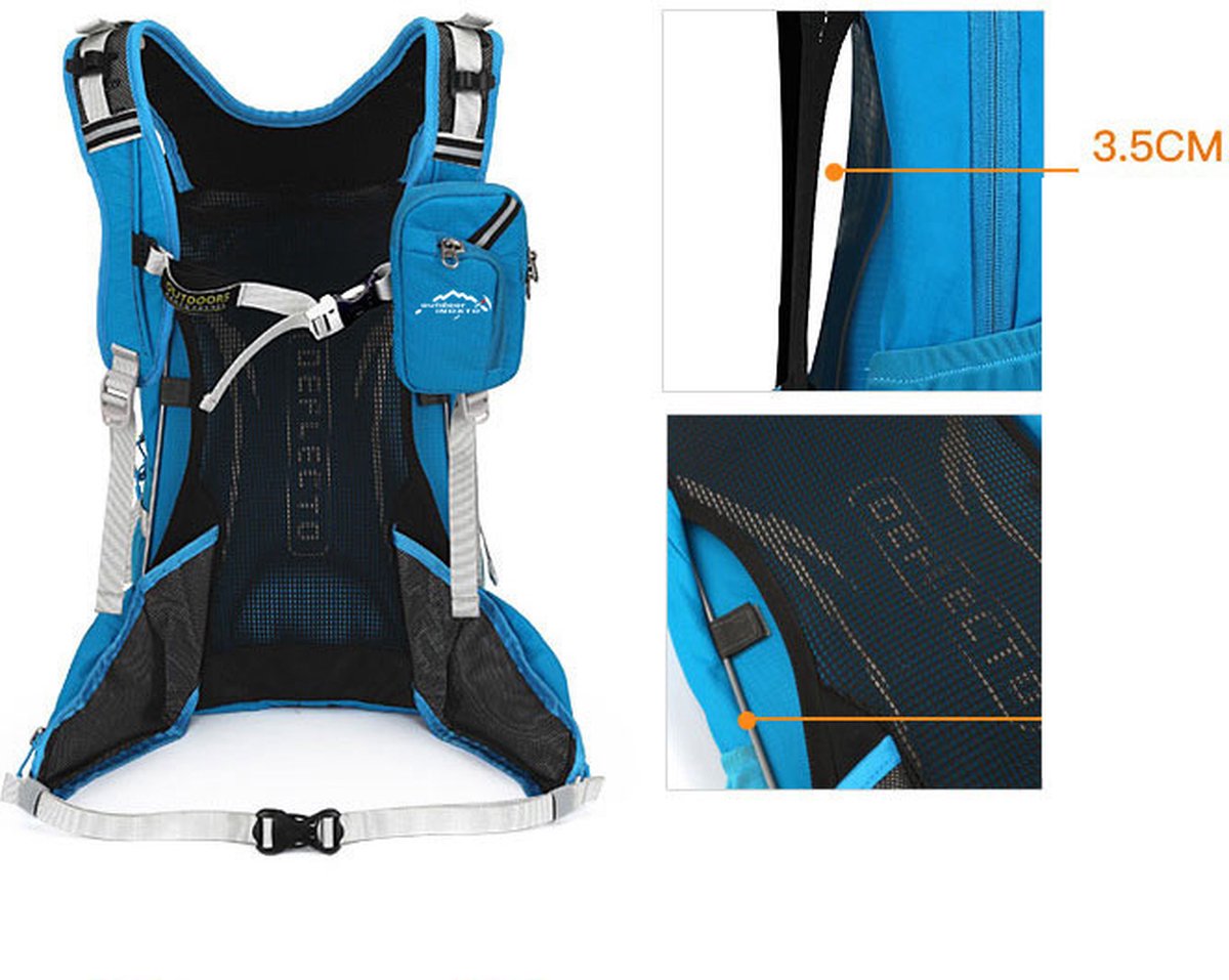Avoir Avoir®-Klimrugzak 20L-Waterdicht-Intern frame-Unisex-Blauw-Outdoor avontuur-Wandelen-Rugzakken
