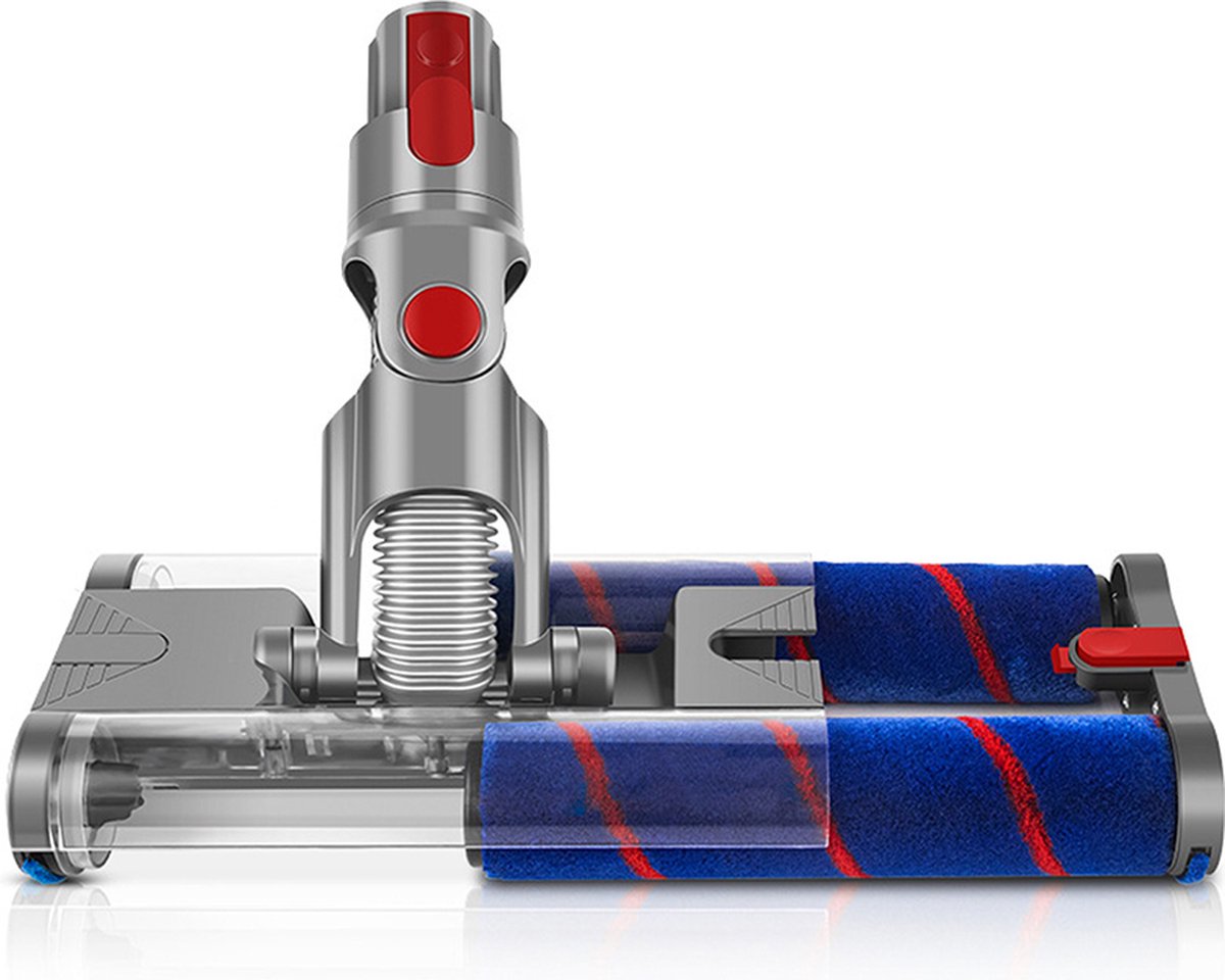 Dual Head Suction Nozzle with soft roller - Soft Cloth Roller Brush - for Dyson V7 / V8 / V10 / V11 Series Stick Vacuum Cleaners