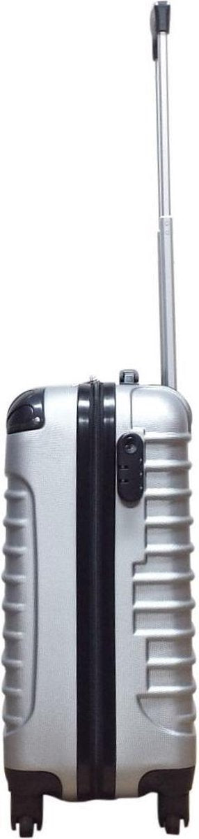Quadrant 2-delige ABS Kofferset (XL + S) - Zilver